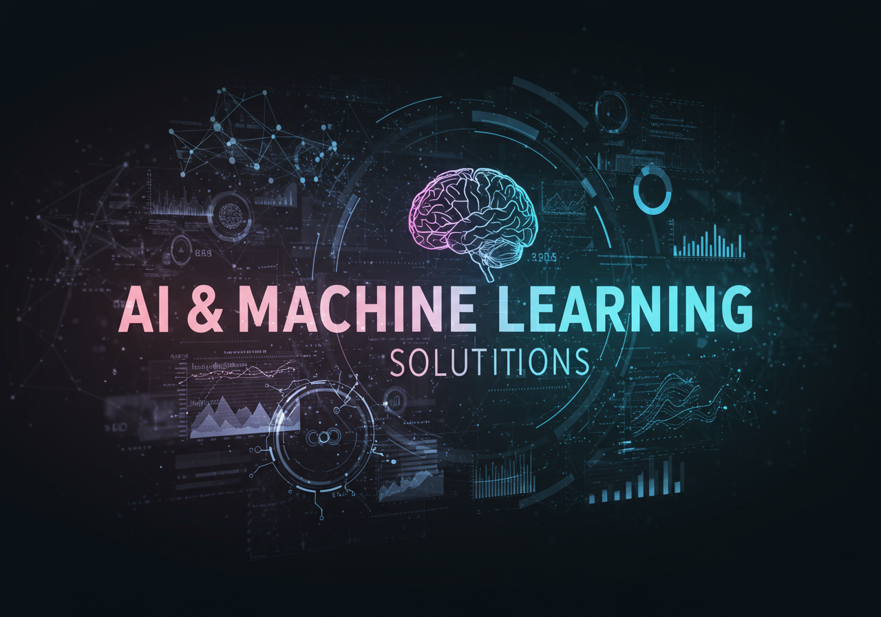AI and Machine Learning technology visualization